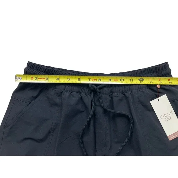 CALIA Women's Black High Rise‎ Swim Shorts 25 Inseam Bodyfree Bodybreeze - Picture 8 of 9